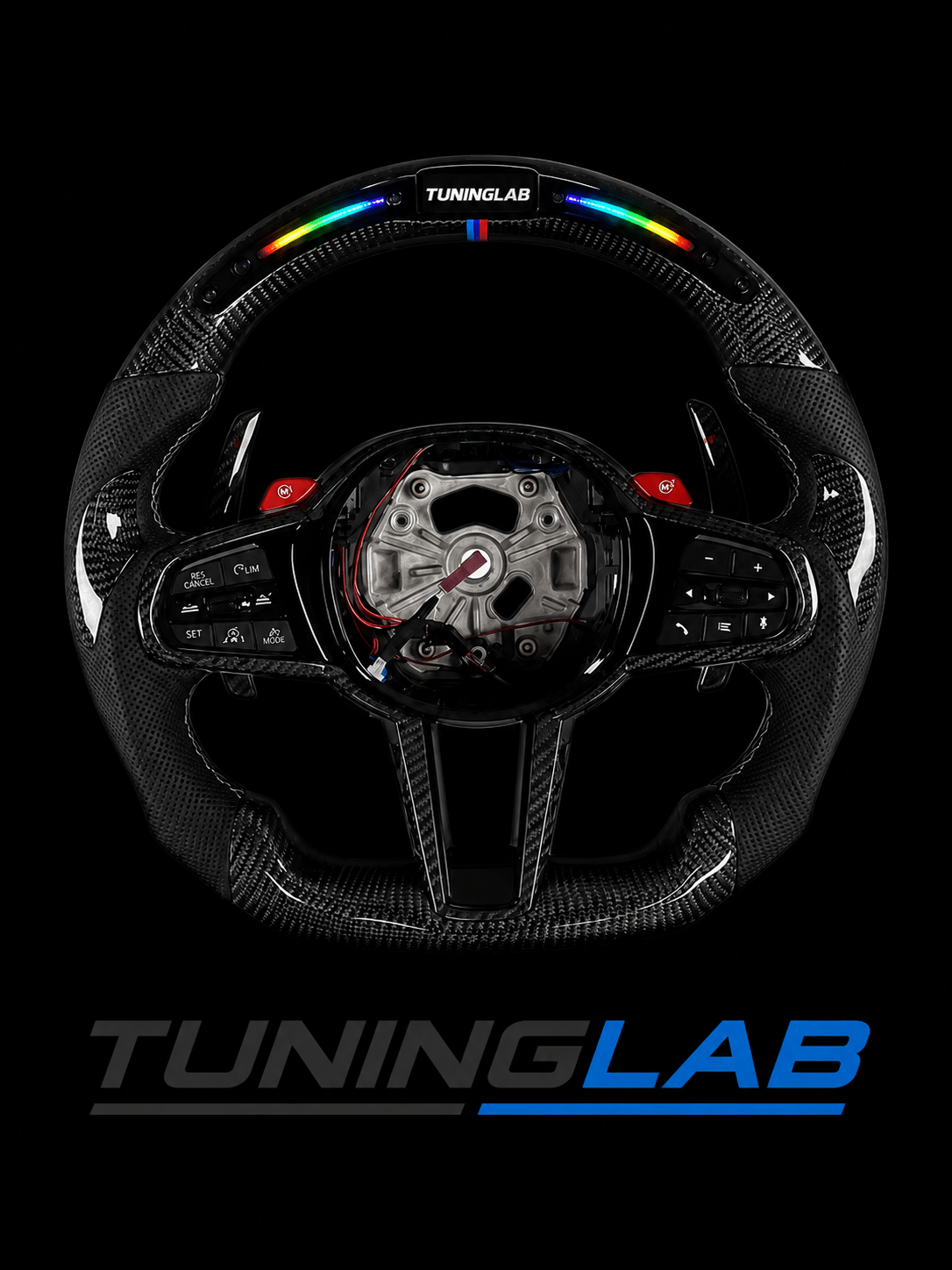Volante in Carbonio BMW con Display LED RGB – TUNINGLAB - TuningLabTuningLabVolante in Carbonio BMW con Display LED RGB – TUNINGLABVolante in Carbonio BMW con Display LED RGB – TUNINGLABTuningLab