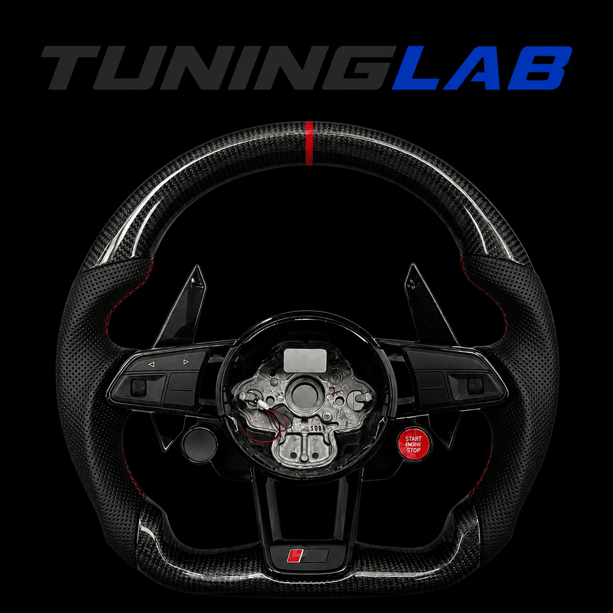 Volante Sportivo in Carbonio per Audi R8 / TT RS Style - TuningLabTuningLabVolante Sportivo in Carbonio per Audi R8 / TT RS StyleVolanteVolante Sportivo in Carbonio per Audi R8 / TT RS StyleTORQEN