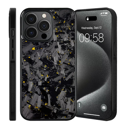 Custodia in Vera Fibra di Carbonio Forgiata per Apple AirPods Pro (1ª, 2ª e 3ª Generazione) e AirPods 4