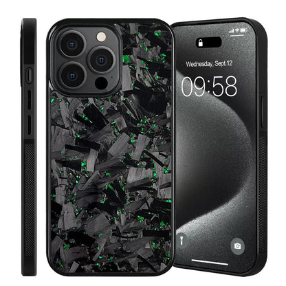 Custodia in Vera Fibra di Carbonio Forgiata per Apple AirPods Pro (1ª, 2ª e 3ª Generazione) e AirPods 4