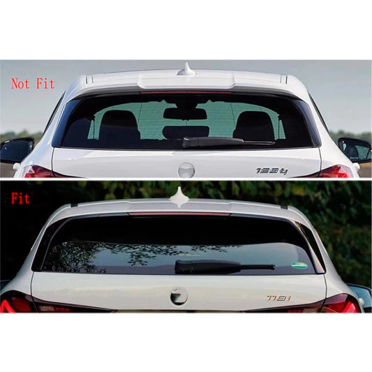 Spoiler posteriore in ABS di alta qualità per BMW Serie 1 F40 F70 116i 118i Standard 2019 - 2025, alettone per bagagliaio, nero lucido, kit Bdoy.