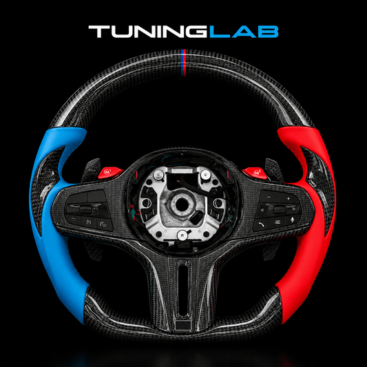 Volante BMW M Performance in Carbonio – Personalizzazione Rosso/Blu - TuningLabTuningLabVolante BMW M Performance in Carbonio – Personalizzazione Rosso/BluVolante BMW M Performance in Carbonio – Personalizzazione Rosso/BluTuningLab