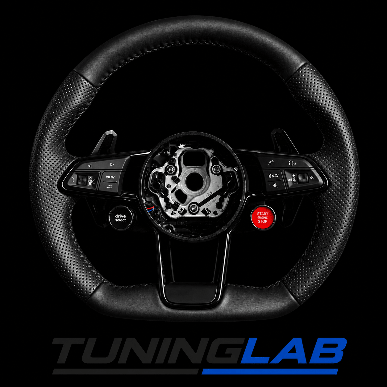 Volante Sportivo Audi RS – Design Originale con Pulsanti Start/Stop & Drive Select - TuningLabTuningLabVolante Sportivo Audi RS – Design Originale con Pulsanti Start/Stop & Drive SelectVolanteVolante Sportivo Audi RS – Design Originale con Pulsanti Start/Stop & Drive SelectTORQEN