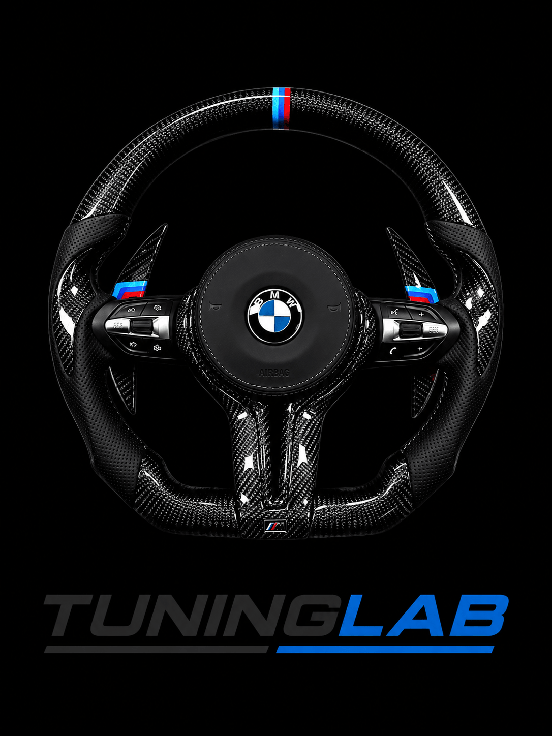 Volante Sportivo in Fibra di Carbonio per BMW M Performance - TuningLabTuningLabVolante Sportivo in Fibra di Carbonio per BMW M PerformanceVolanteVolante Sportivo in Fibra di Carbonio per BMW M PerformanceTORQEN